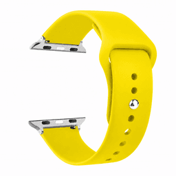 Correas Para Apple Watch SE 2 - 40MM - Silicona Amarillo