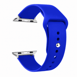 Correas Para Apple Watch Serie 5 - 44MM - Silicona Azul Electrico