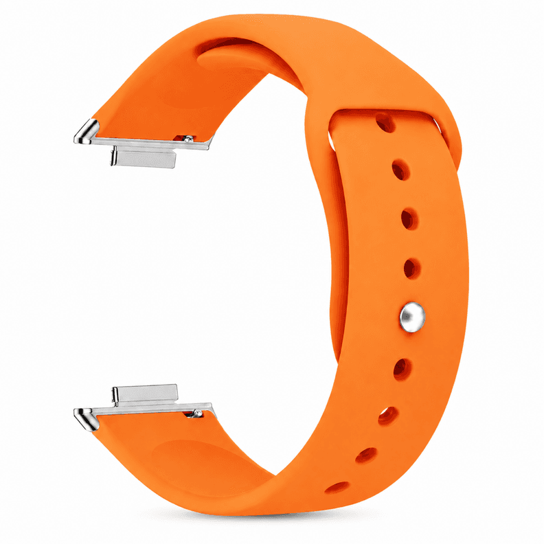 Correa Para Huawei FiT 2 - Silicona Naranjo