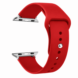 Correas Para Apple Watch Serie 7 - 45MM - Silicona Rojo