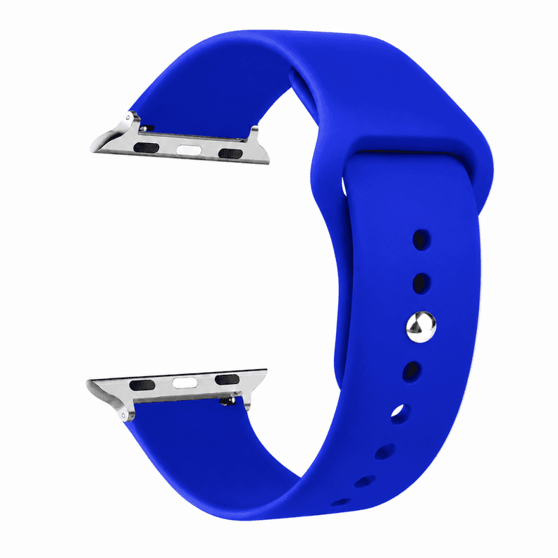Correas Para Apple Watch Serie 4 - 44MM - Silicona Azul Electrico