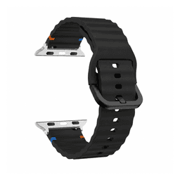 Correas Para Apple Watch Serie 4 - 44MM - Silicona Sport Negro