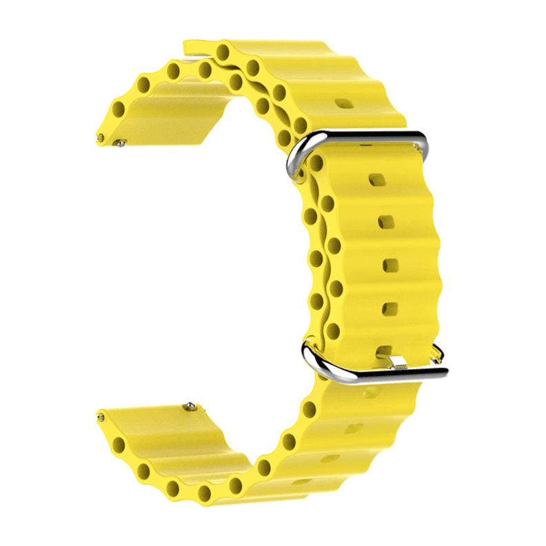 Correa Para Huawei Watch GT 7 Pro - Silicona Ocean Amarillo