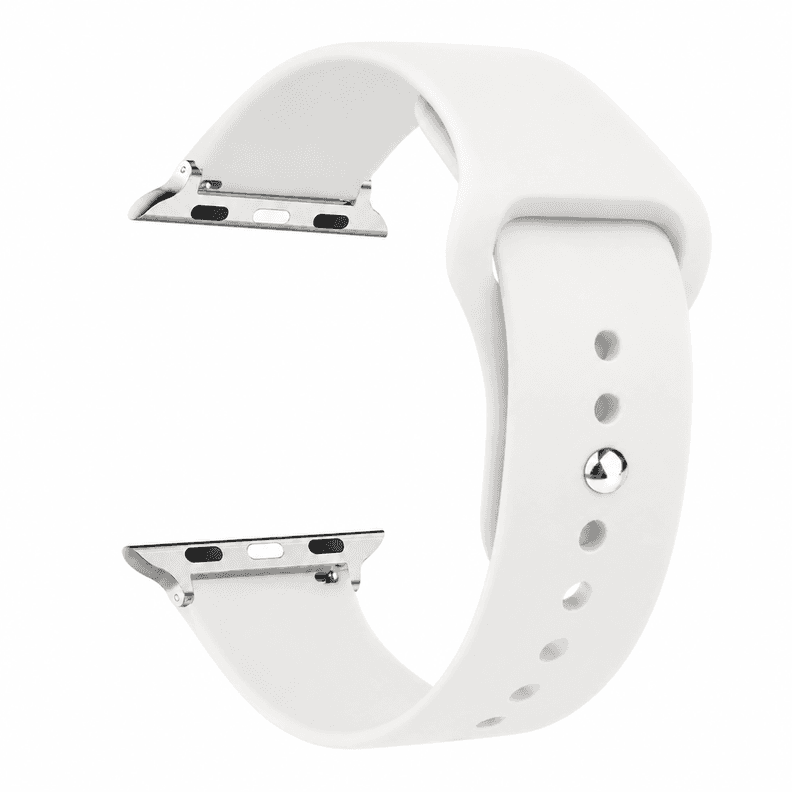 Correas Para Apple Watch Serie 8 - 41MM - Silicona Blanco