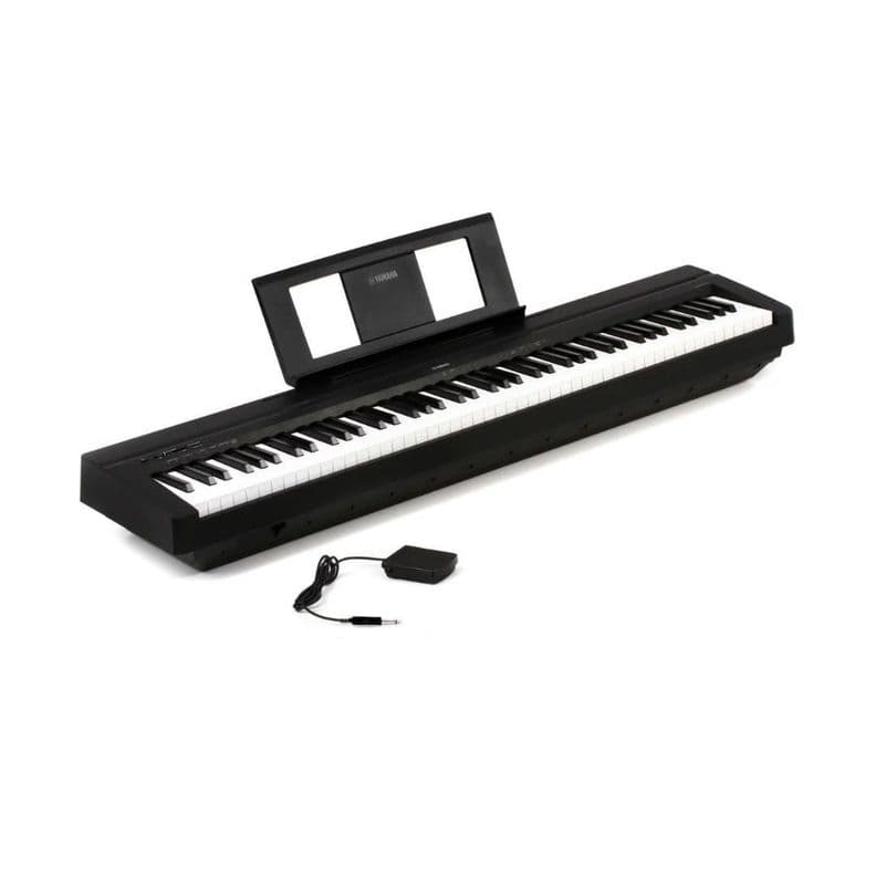 Piano Yamaha P45 + Pedal de Sustain + Transformador + Atril