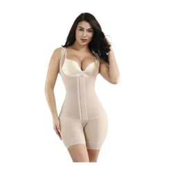 Faja Moldeadora Reductora Levanta Cola Post Operat Beige L-XL