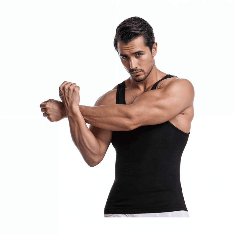 Pack 2 Camiseta Polera Faja Reductora Compresora Modeladora L