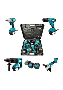 Kit De Herramientas Multifuncion Con Bateria 4 En 1 Sin Esco