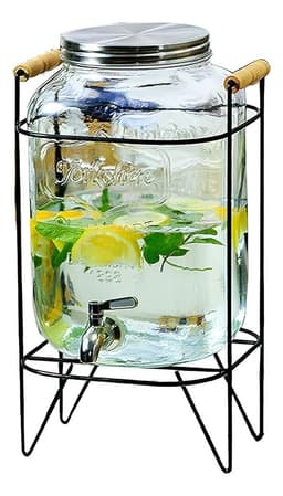 Dispensadores De Bebidas Dispensador De Jugos Con Atril 5l Blanco