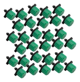 Pack De 100 Goteros Regulables Ajustable 0-70 Lts/hr Verde