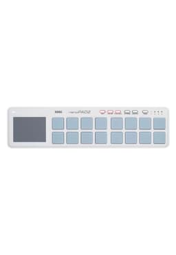 Controlador MIDI Korg NANOPAD2 color blanco Diseno 2