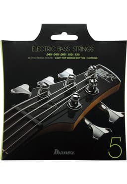 Set 5 cuerdas para bajo electrico Ibanez IEBS5C 045 -130 Diseno 2