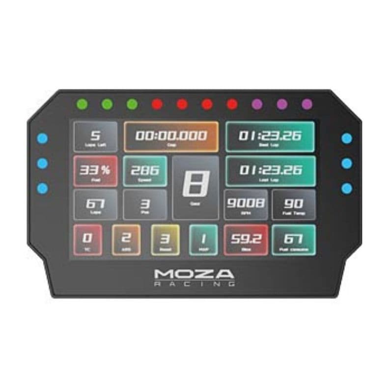 Pantalla Moza Racing CM2 HD Racing Sim Racing Negro