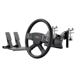 Simulador Volante y Pedales Moza Racing R5 Bundle Camiones Negro