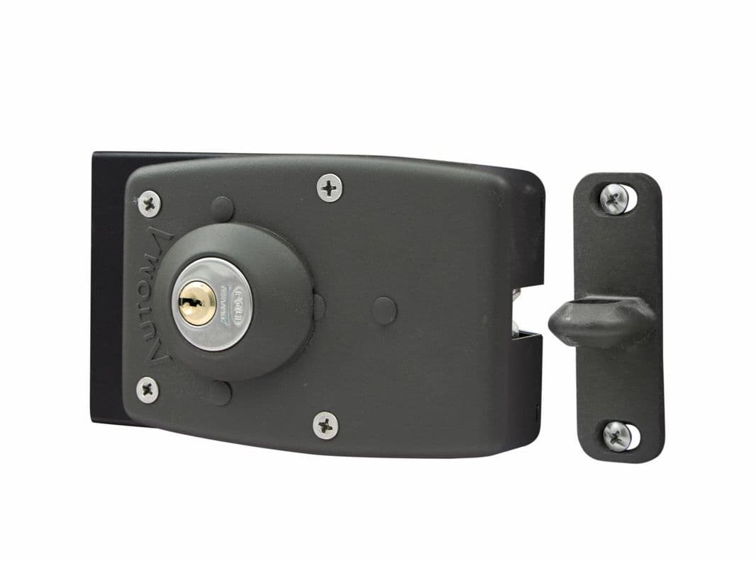 Cerradura Sobreponer POLI Automa 3100 corredera y abatir Gris XL