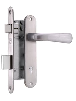 Cerradura Embutida Poli Futura B40 Dormitorio Gris XL