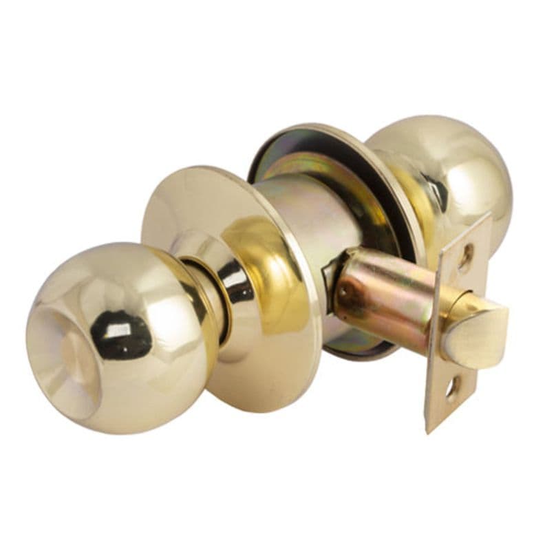 Cerradura Cilindrica Pomo Sfera 11000 Libre Paso Bronce XL
