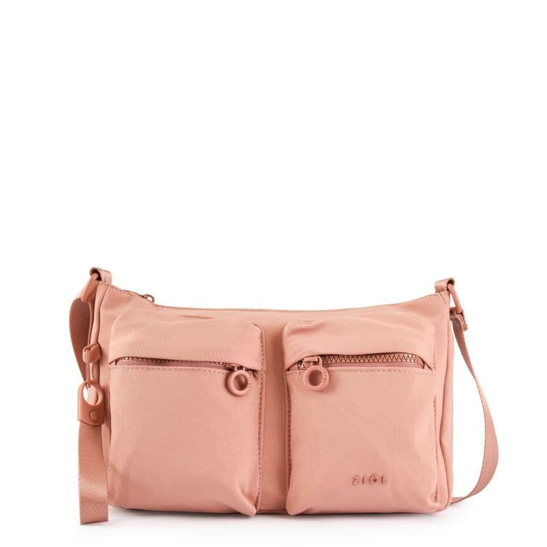 Cartera bandolera veby mediana rosa viejo Rosado