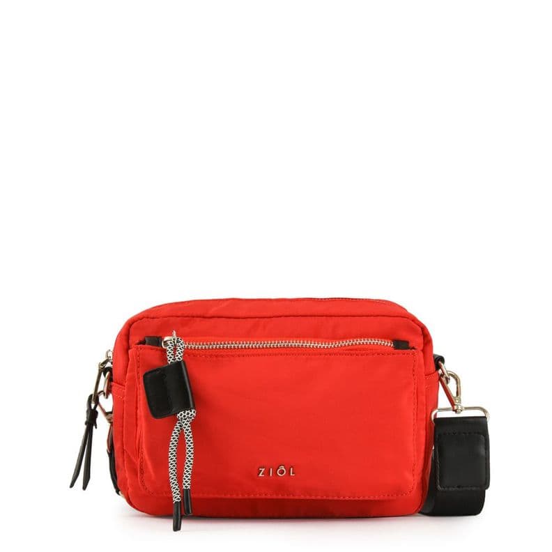 Cartera bandolera vivienne pequena rojo