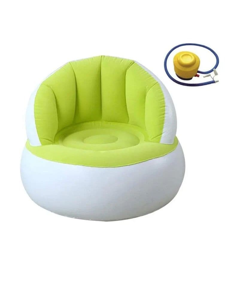 Sillon Inflable Puff Tumbona Con Reposa Pies
