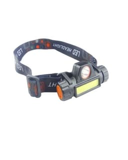 Linterna Minero Cabeza Led Recargable Con Iman Color De La Luz Blanca