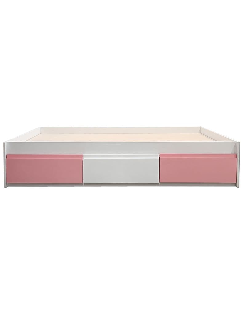Cama Infantil 3 Cajones Minimal RBR 15 Rosado