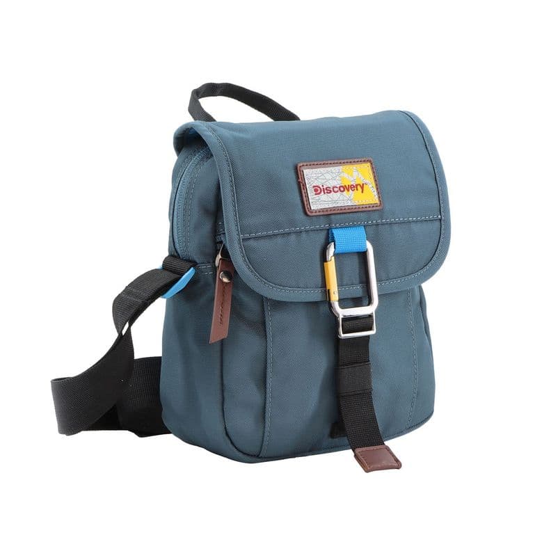 Bolso cruzado viaje ICON Discovery RPET 2,8L Azul