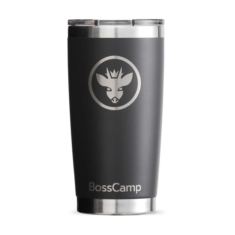 VASO TERMICO TAPA MAGNETIC SLIDER 600 ML TERMO MUG BOSSCAMP Carbon