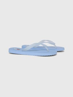 Sandalias Con Suela Dentada Celeste CL 37