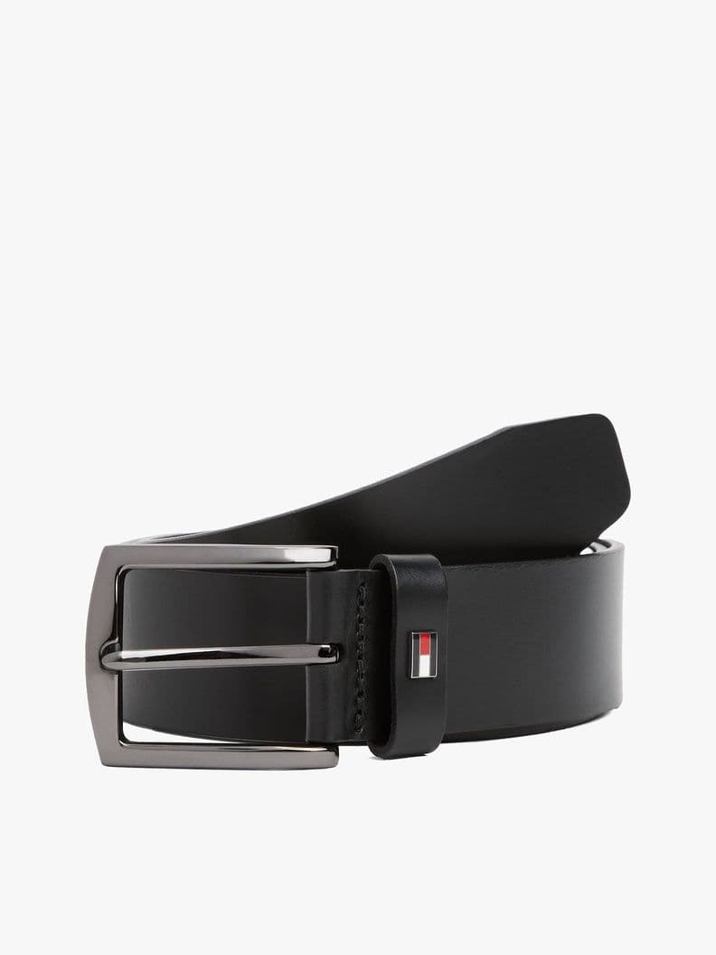 Cinturon Denton De Cuero Negro 105