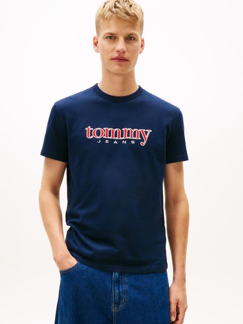 Polera Con Aplicacion Del Logo Regular Fit Azul XXL