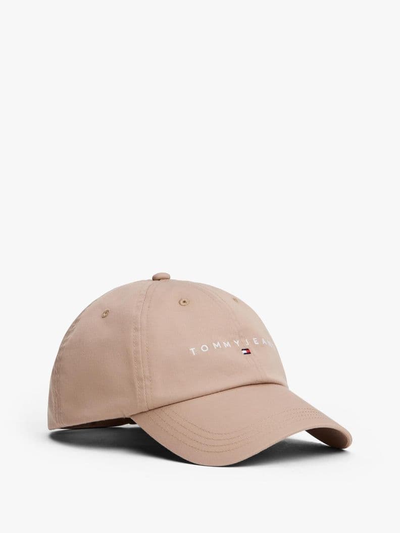 Jockey Linear Logo Bordado Beige