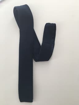 Corbata Tejida Azul
