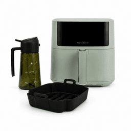 Pack Freidora Fry 6L + Rociador de Aceite + Molde de Silicona Verde