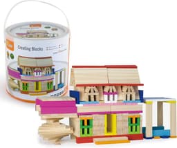 Bloques Madera Creativos 250 pz