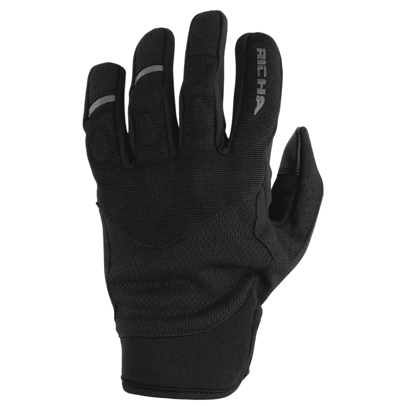 Guantes Moto Verano Richa Air Jet Black Negro M
