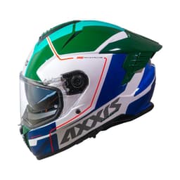 Casco Axxis Hawk SV Spear A6 Verde Brillo M