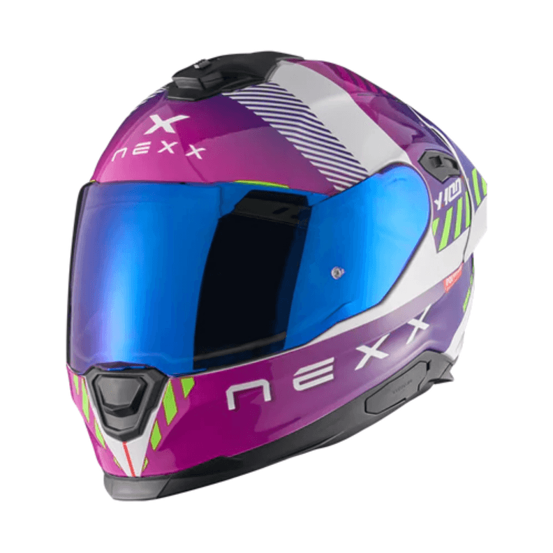 Casco para moto Nexx Y.100R FADE PURPLE.WHITE Morado M