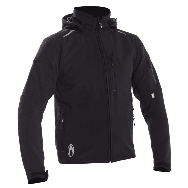 Chaqueta para moto Richa Softshell Vanquish Black Negro XXL