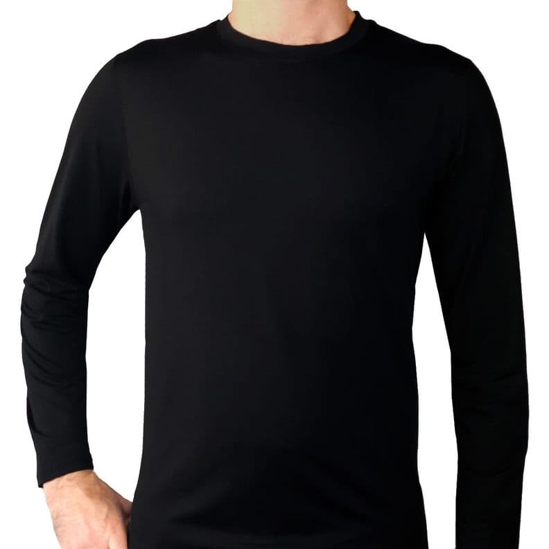 Camiseta Sport Primera Capa Negro Tais M