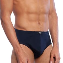 Bi-Pack Slip Clasico Algodon Azul S