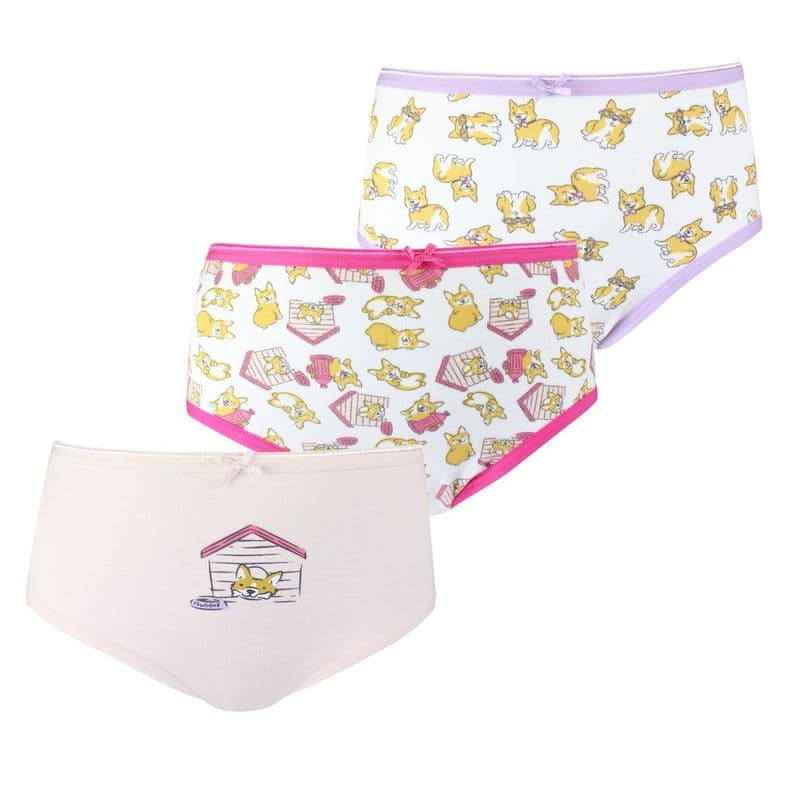 3 Calzones Cotton Spandex Rosado 2