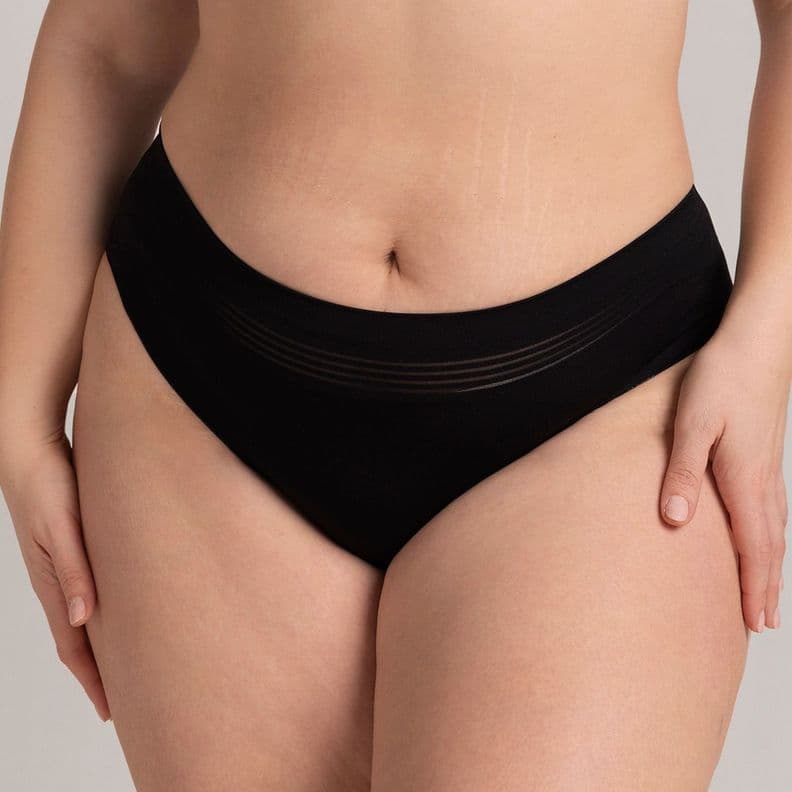 Pack Calzon Bikini Microfibra Negro Monarch L-XL