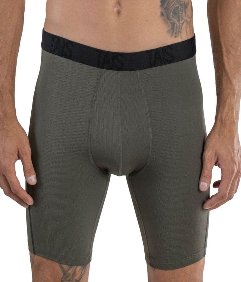 2 Unidades Boxer Largo Sport Liso Marengo Happy Boolls Gris XL