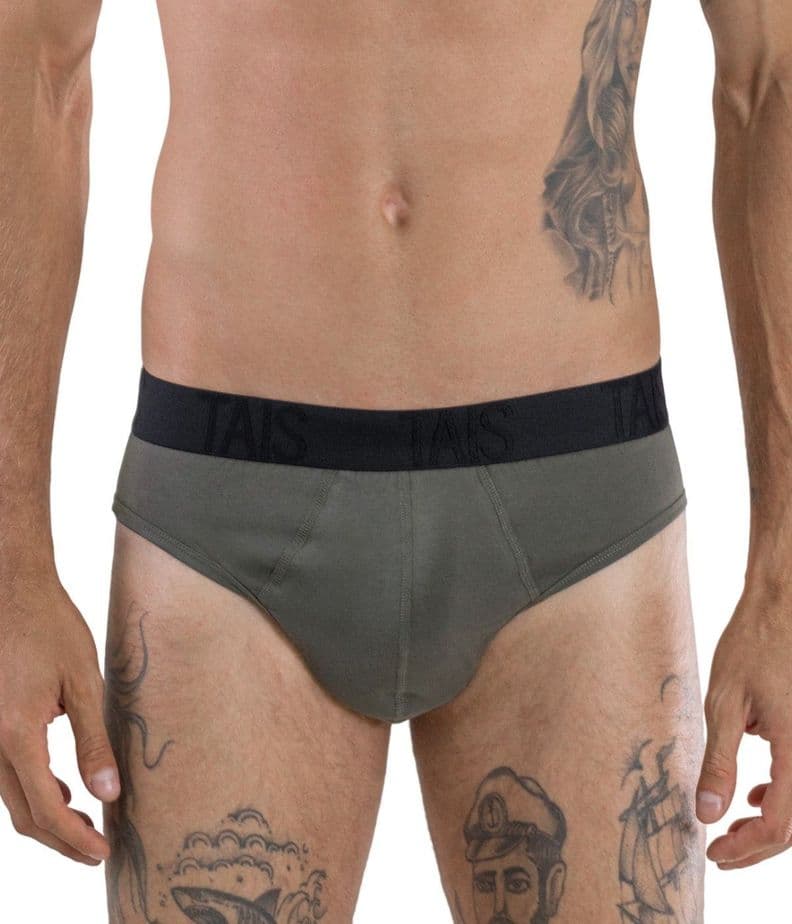 2 Unidades Slip Cotton Spandex Marengo Happy Boolls Gris L