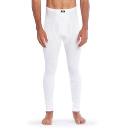 Calzoncillo Largo Hombre Algodon Blanco S