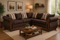 Sofa Seccional 5 cuerpos Isidora Cafe