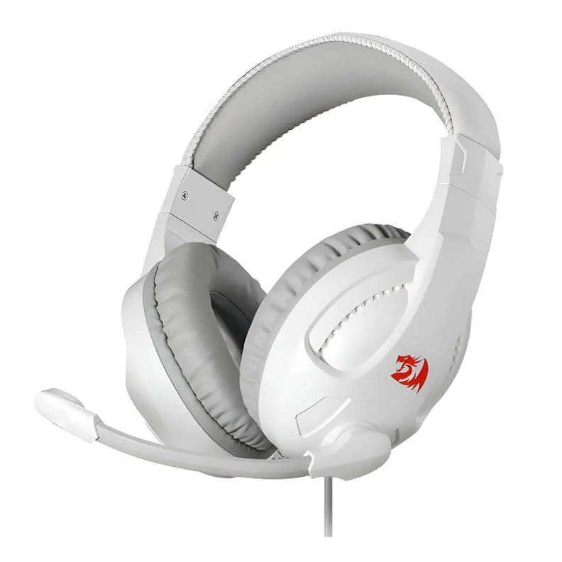 Audifonos Gamer Redragon Cronus RGB USB 3.5 mm Sonido Stereo 20 - 20k Hz RGB - Blanco