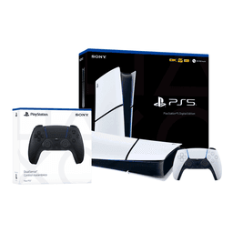 Consola Sony Playstation 5 Slim Edicion Digital + Control Dualsense Adicional Negro