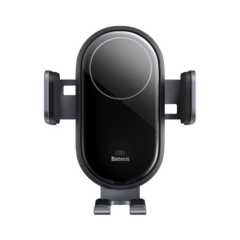 Soporte para auto con cargador inductivo 15W Baseus LightChaser - Negro